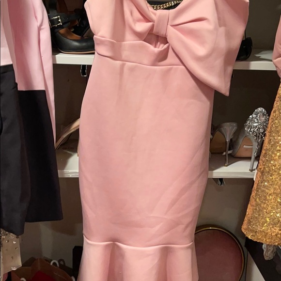 ASOS pink Bow dress - Picture 3 of 3